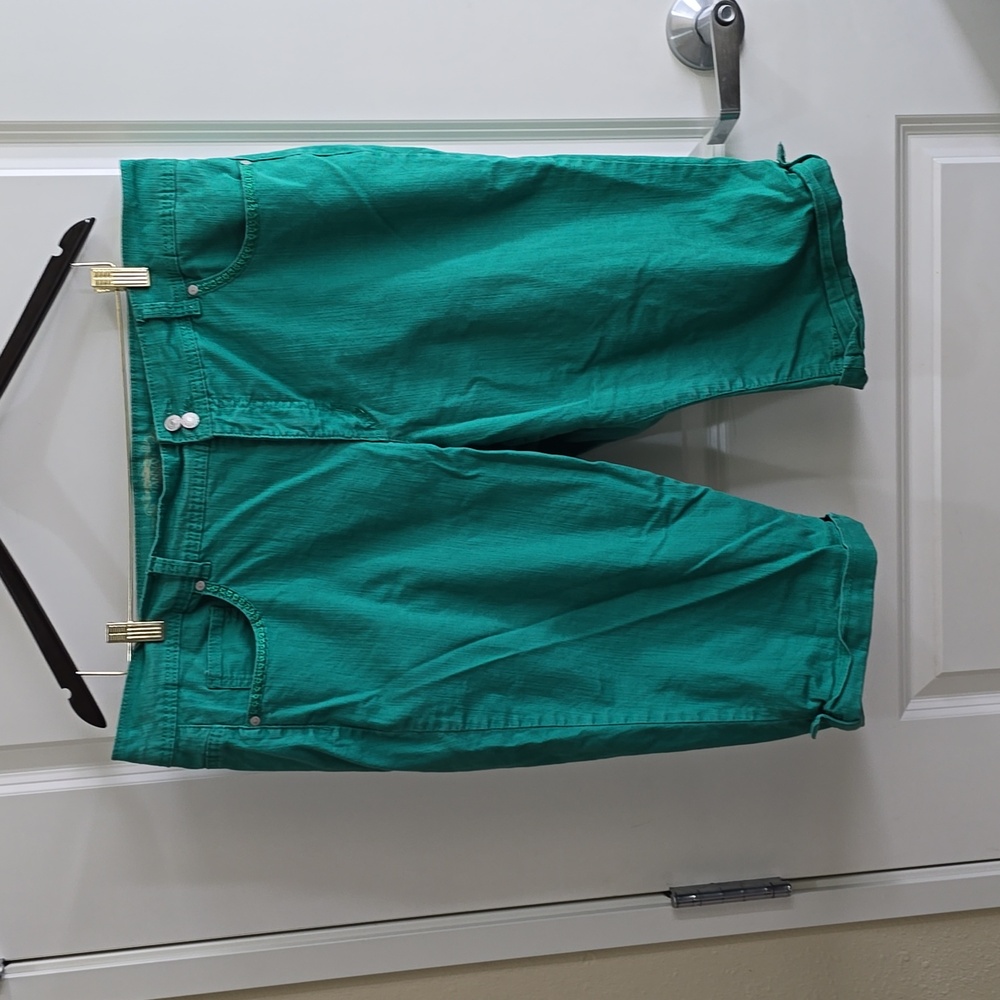 Hannah‎ Denim Capri's Green 20W